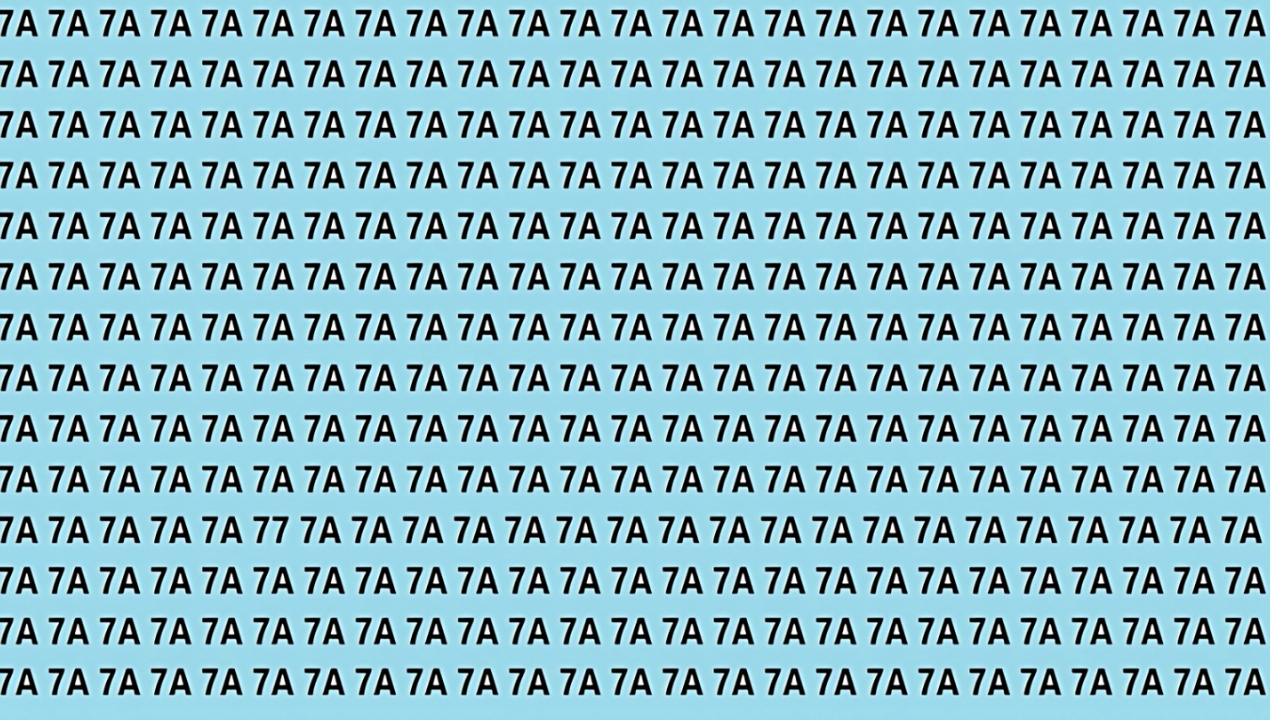 Optical Illusion: Can You Spot Hidden 77