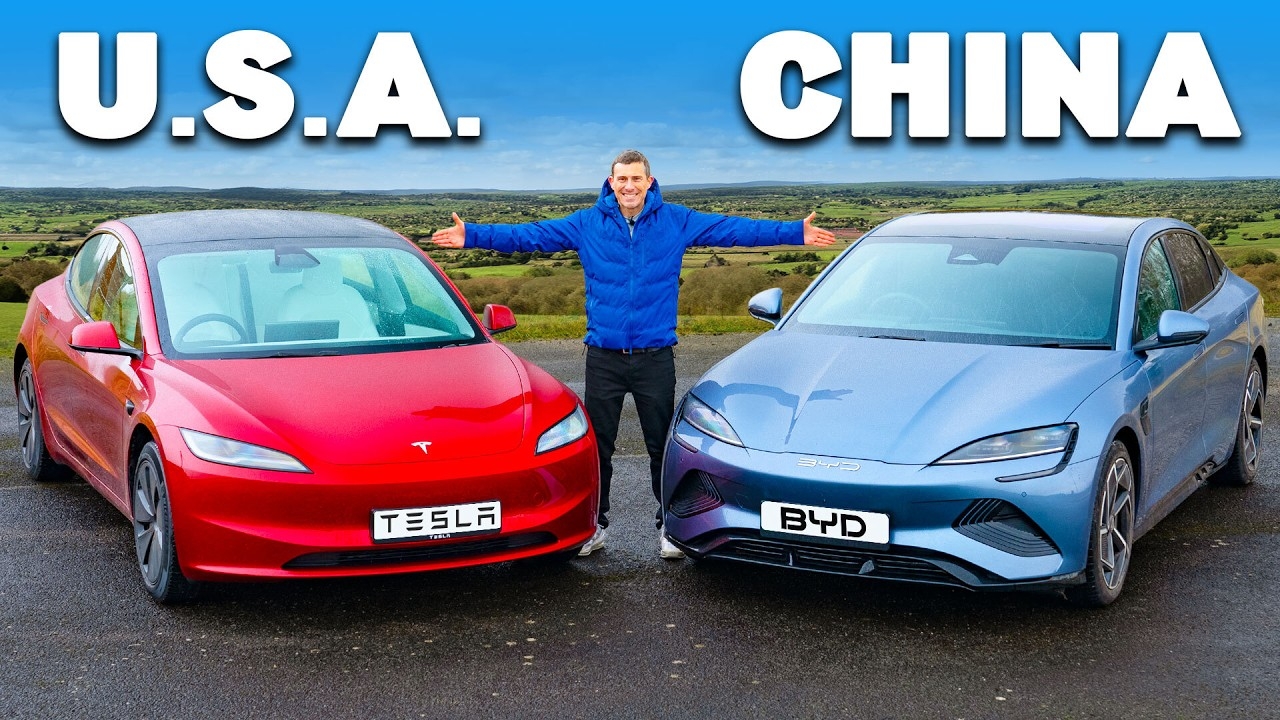 BYD Seal vs Tesla Model 3